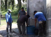 Keberhasilan Program TMMD ke – 124 Kodim 0320 Dumai, warga bisa menikmati air bersih