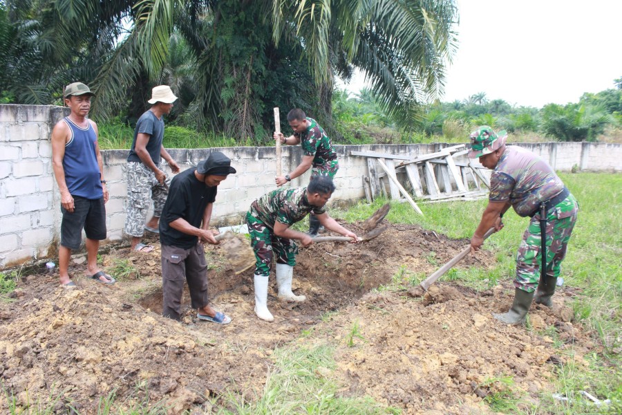 TMMD ke-124 Kodim 0320 Dumai Menunjukkan Komitmennya Dalam Meningkatkan Kualitas Hidup Masyarakat.