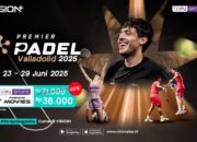 Adu Skill dan Strategi! Streaming Premiere Padel 2025: Valladolid di VISION+