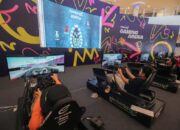 Selama 7 Menit, Penggemar Rasakan Sensasi Balapan di Gaming Arena