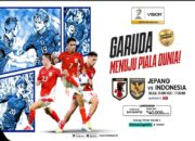 Link Nonton Streaming Jepang vs Indonesia Eksklusif di VISION+